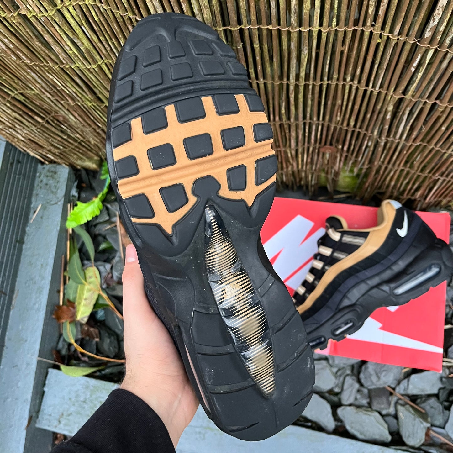Nike Air Max 95 - Black / Elemental Gold - UK11.5