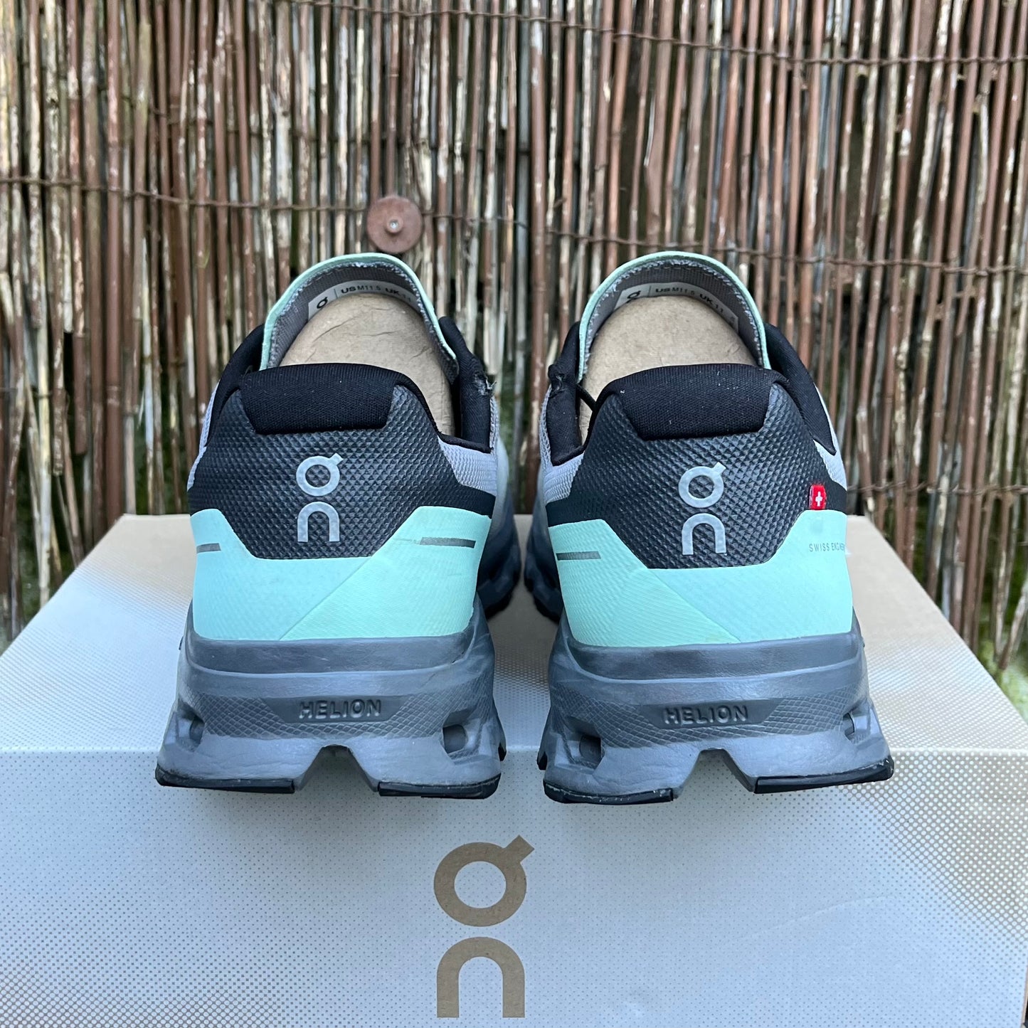 On Running CloudVista - Alloy / Mint - UK11