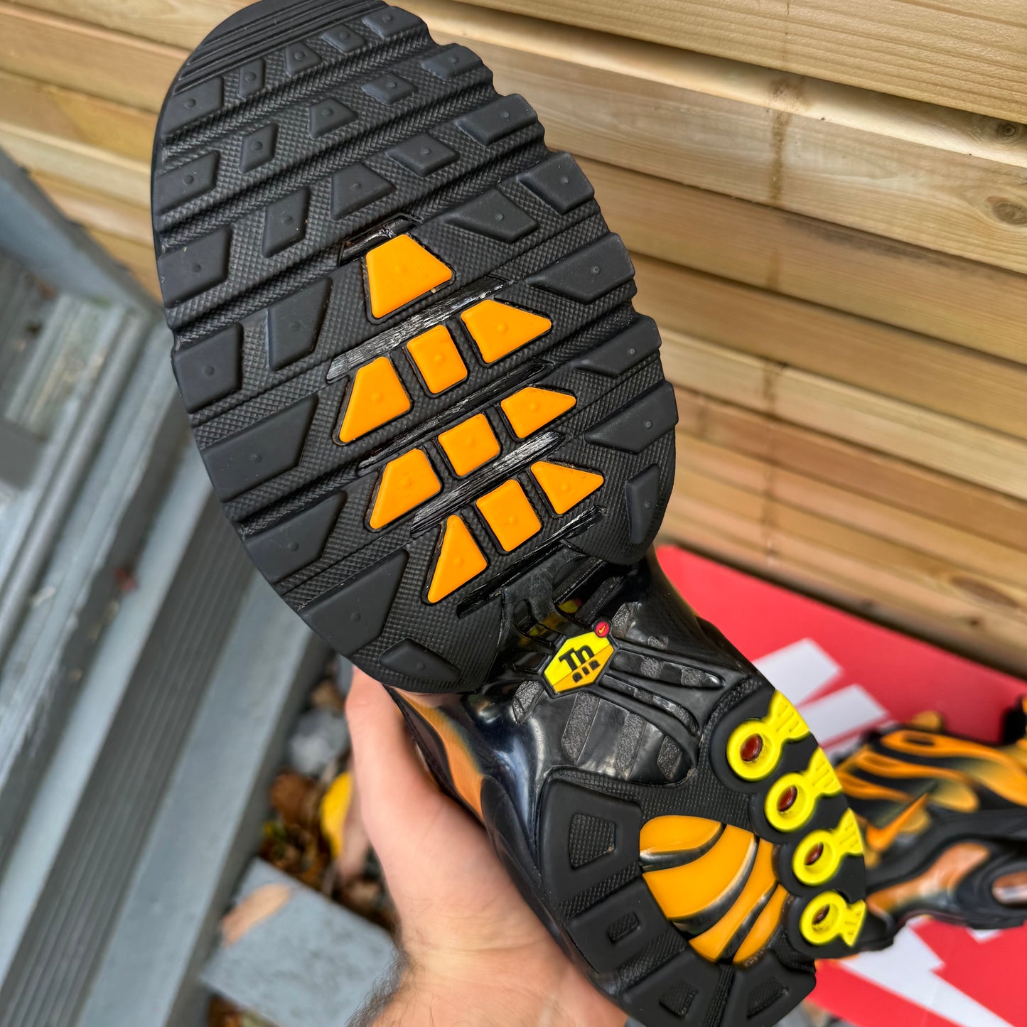 Nike Air Max Plus TN - Black Sundial - UK8.5