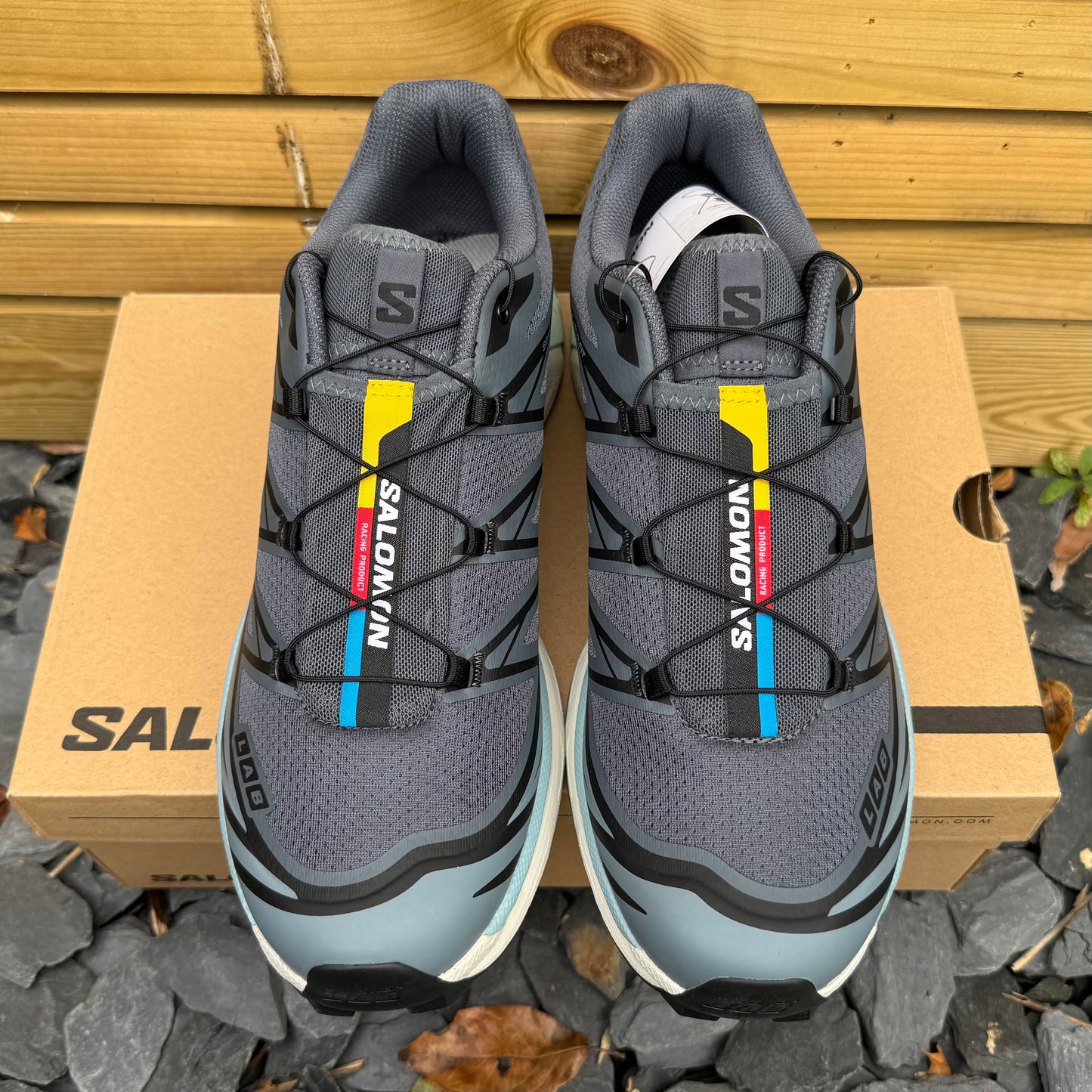 Salomon XT-6 - Turbulence / Trooper / Clearly Aqua - UK11 - Brand New