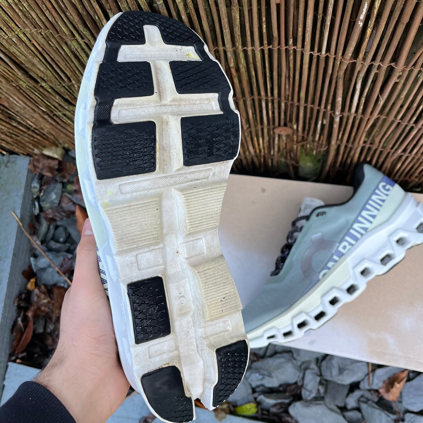 On Running CloudMonster 2 - Mineral Aloe - UK10.5