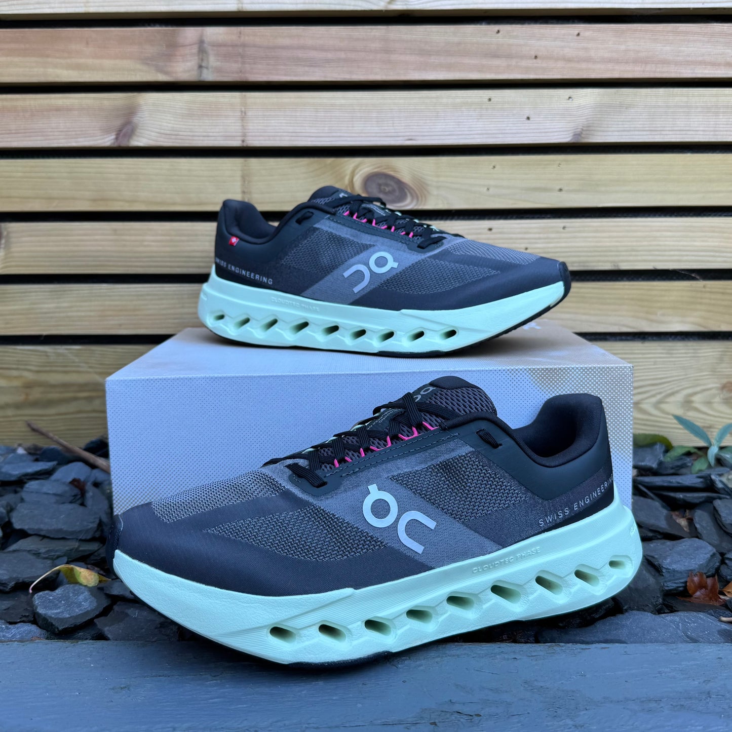 On Running CloudSurfer Next - Black / Lima - UK8