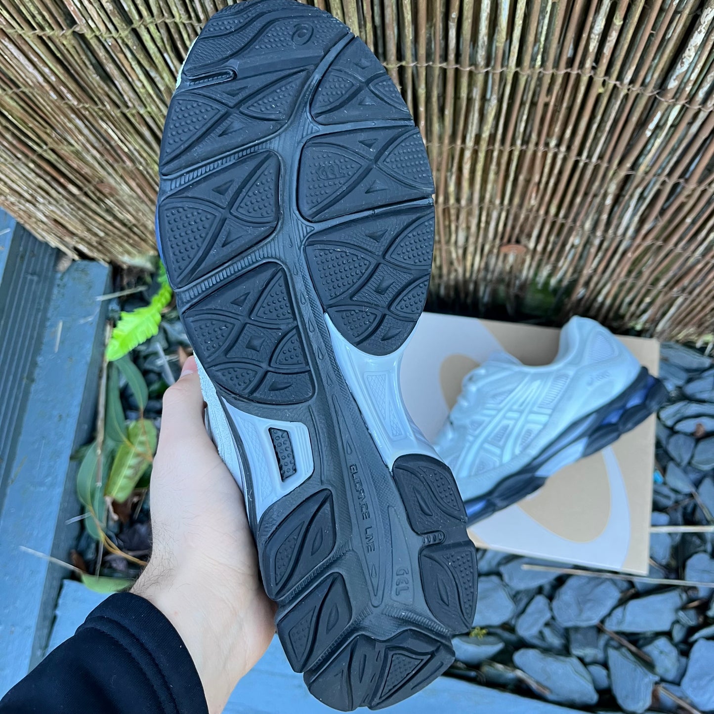 Asics Gel-NYC - Mid Grey / Sheet Rock - UK9.5
