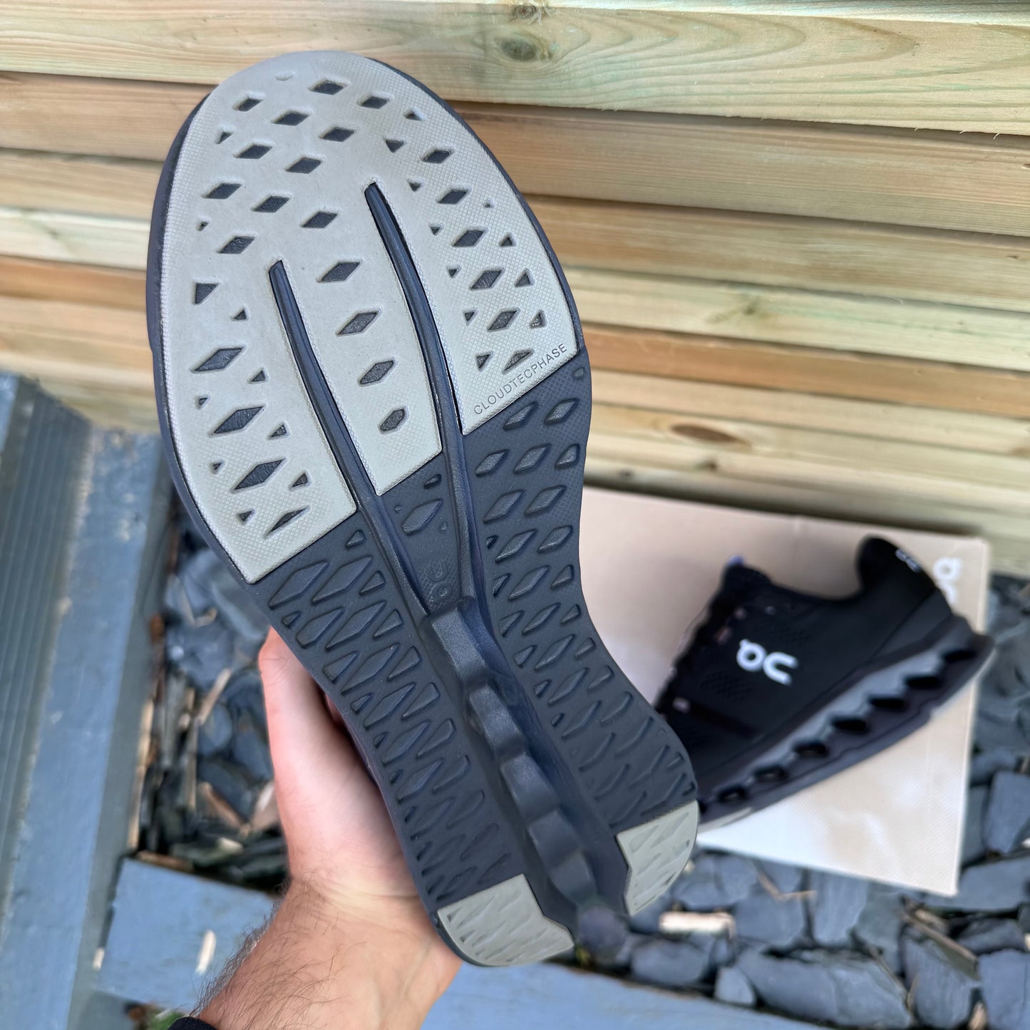 On Running CloudSurfer - All Black - UK9