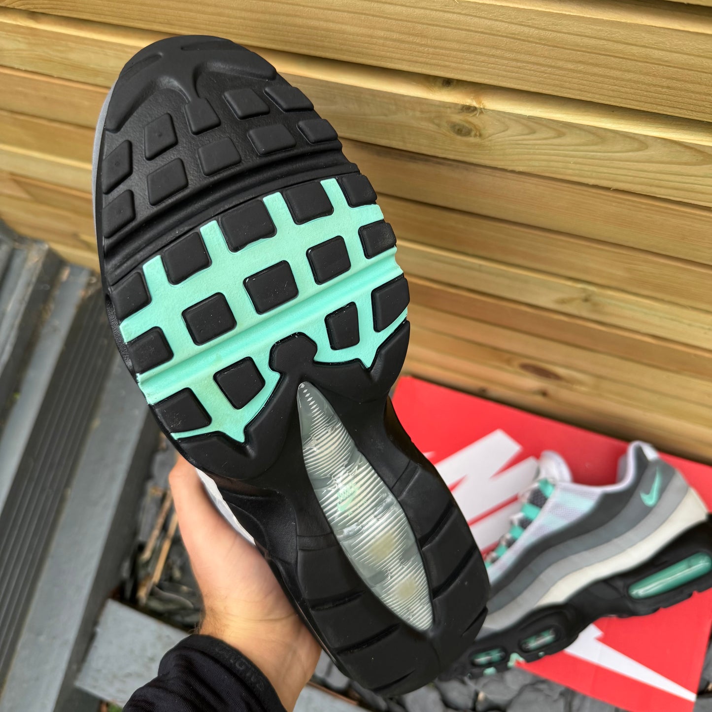Nike Air Max 95 JD Exclusive - Hyper Turquoise - UK11.5