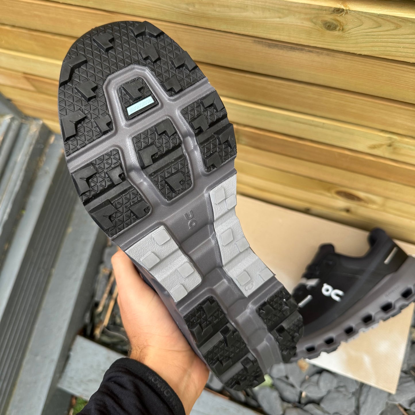 On Running CloudVista 2 Waterproof - Eclipse Black - UK8.5 - Brand New