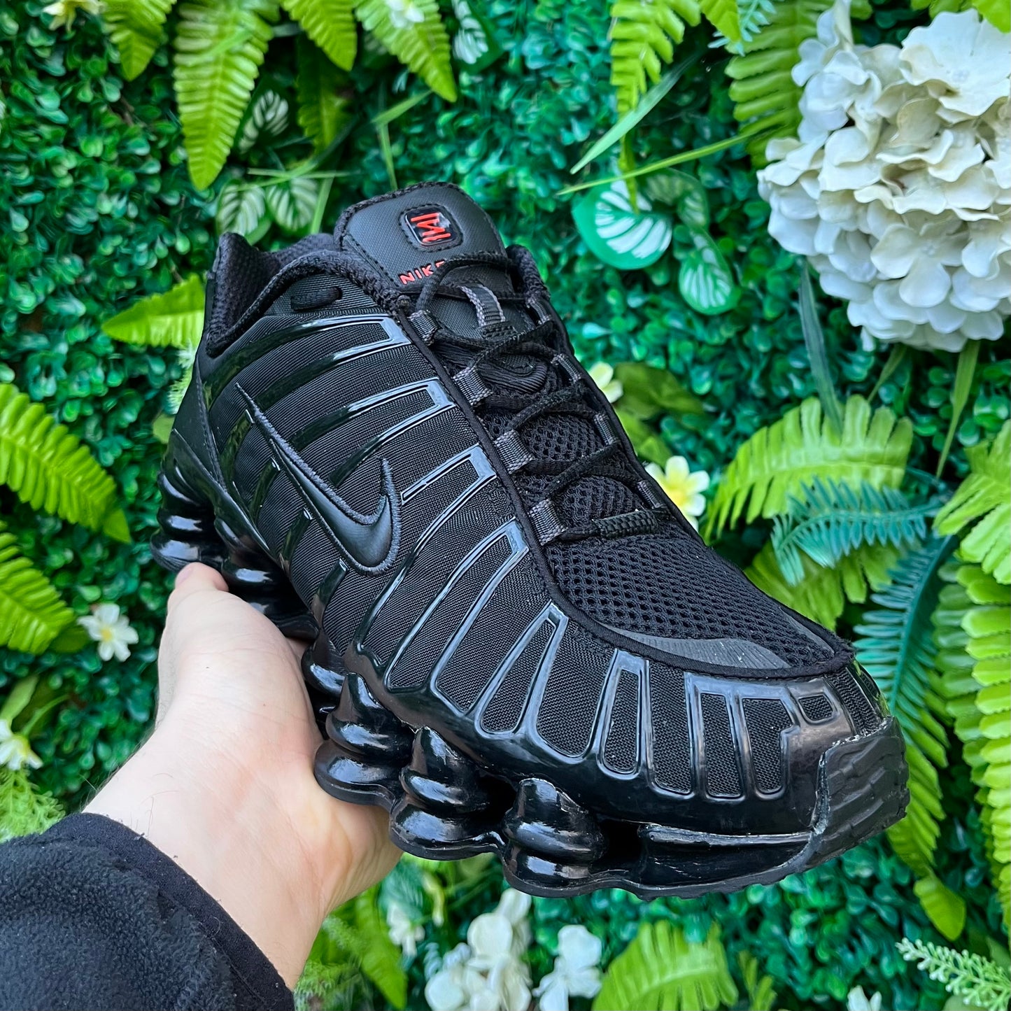 Nike Shox TL Triple Black UK9