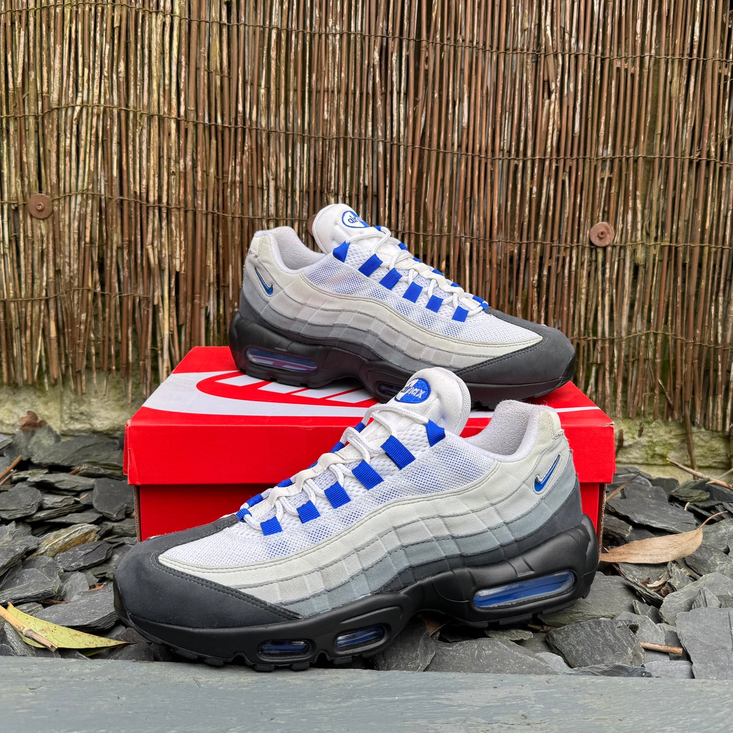 Nike Air Max 95 SC - Racer Blue (Soles Painted) - UK10