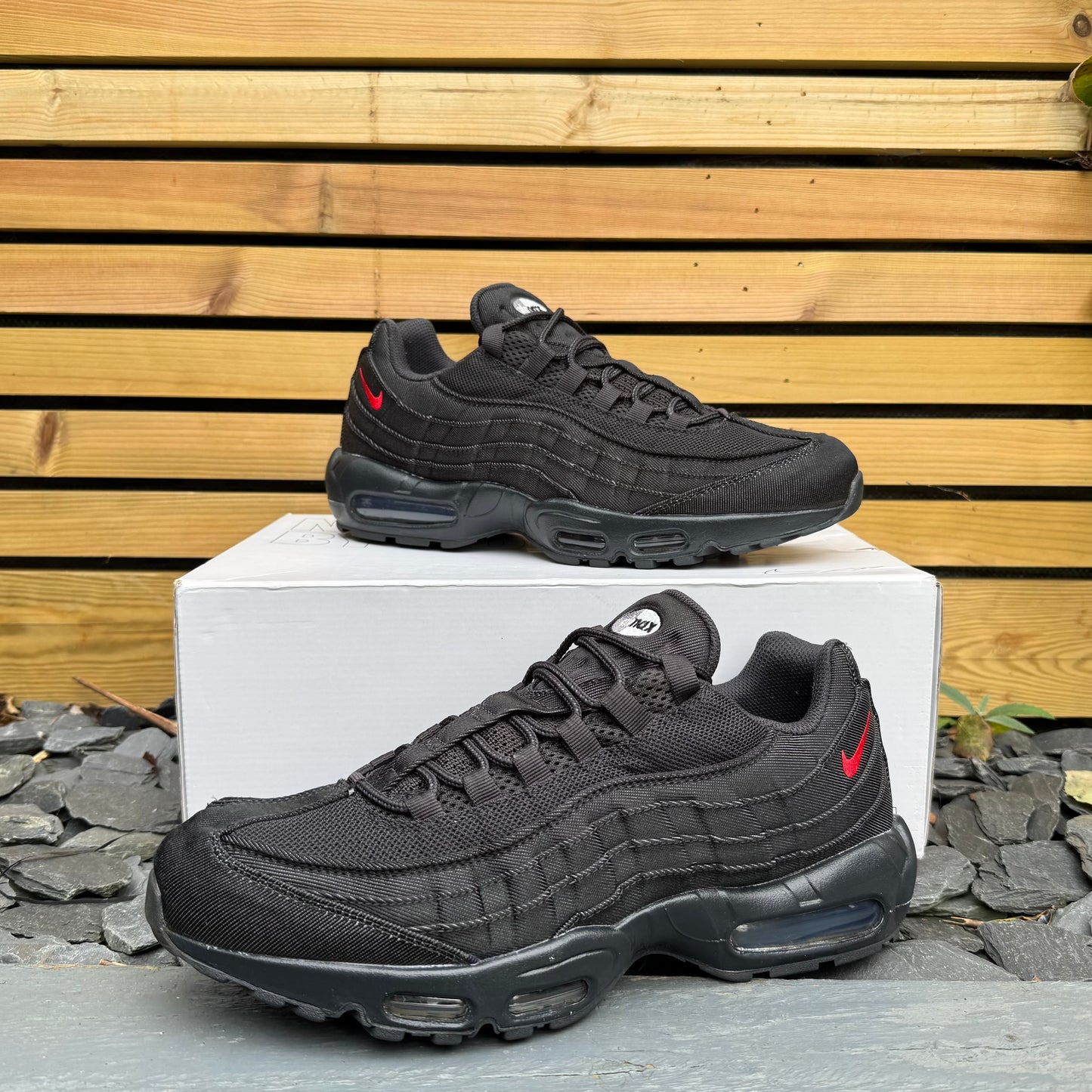 Nike Air Max 95 ID “Nike By You” - Black / Red - UK11