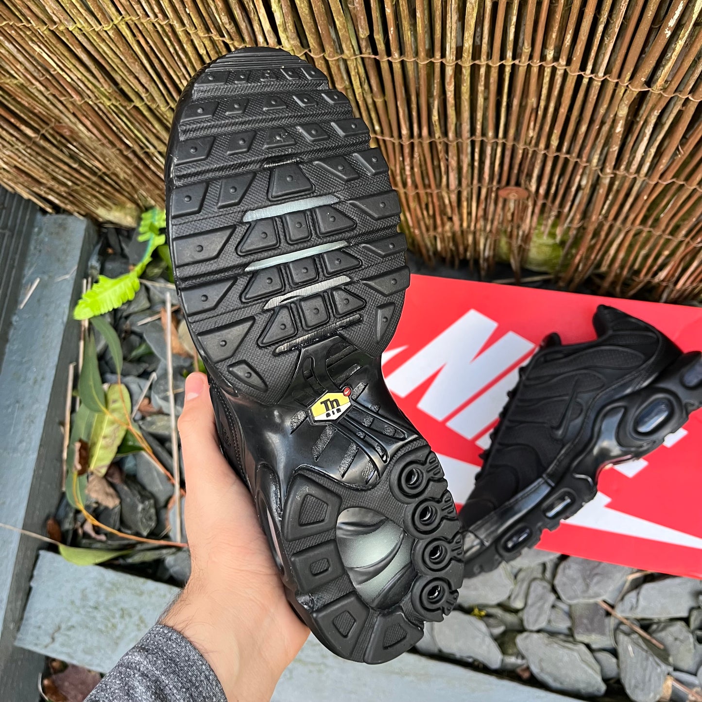 Nike Air Max Plus TN - Triple Black - UK8 - Brand New