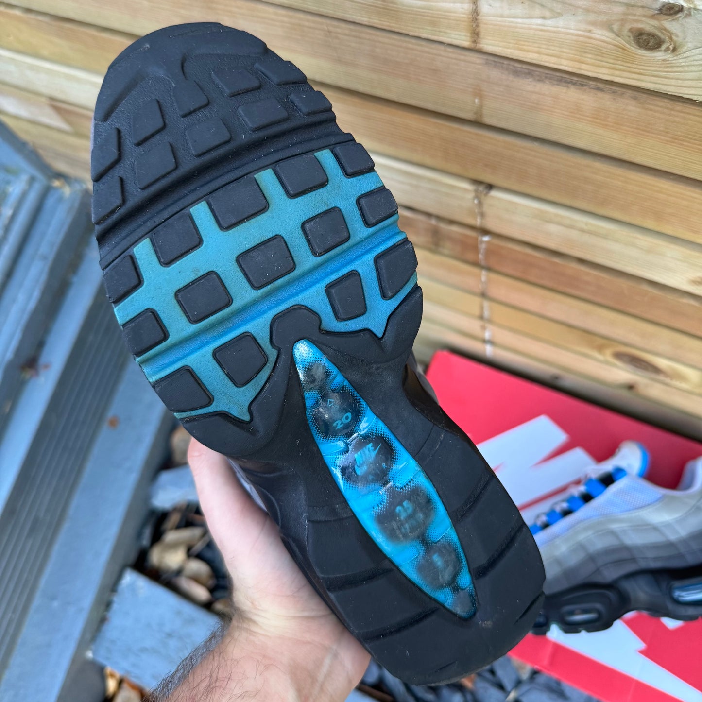 Nike Air Max 95 OG - Crystal Blue 2018 - UK7