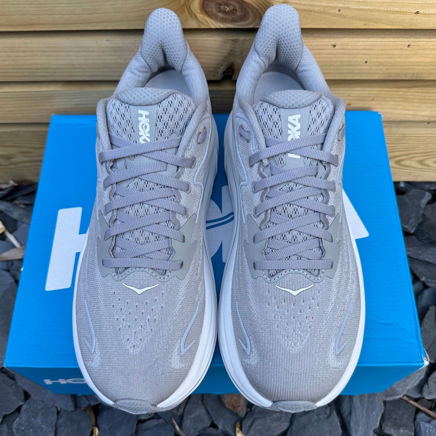 Hoka Clifton 10 - Wolf Grey - UK7.5