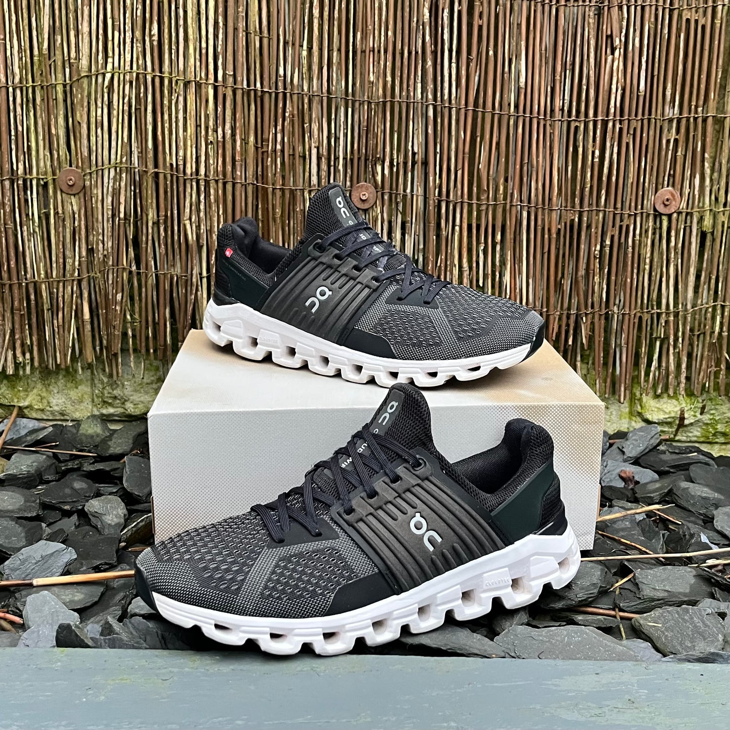 On Running CloudSwift 2.0 - Black / Rock - UK9