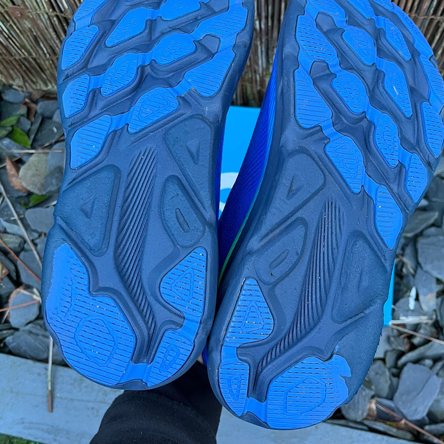 Hoka Clifton 9 Gore-Tex - Dazzling Blue / Evening Sky - UK10.5