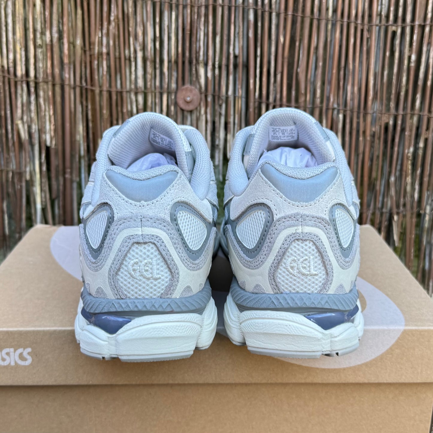 Asics Gel-NYC - Cream / Oyster Grey - UK9.5