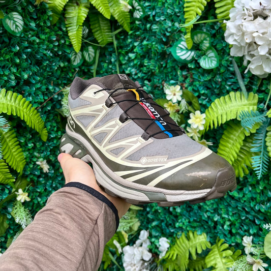Salomon XT-6 Gore-Tex Vintage Khaki - UK9