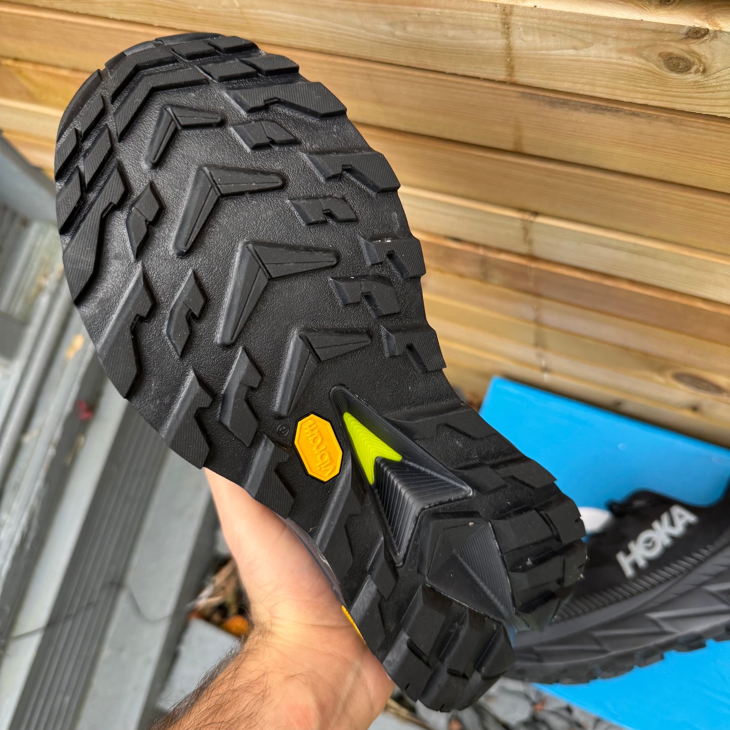 Hoka Sky-Float X - Black - UK7.5