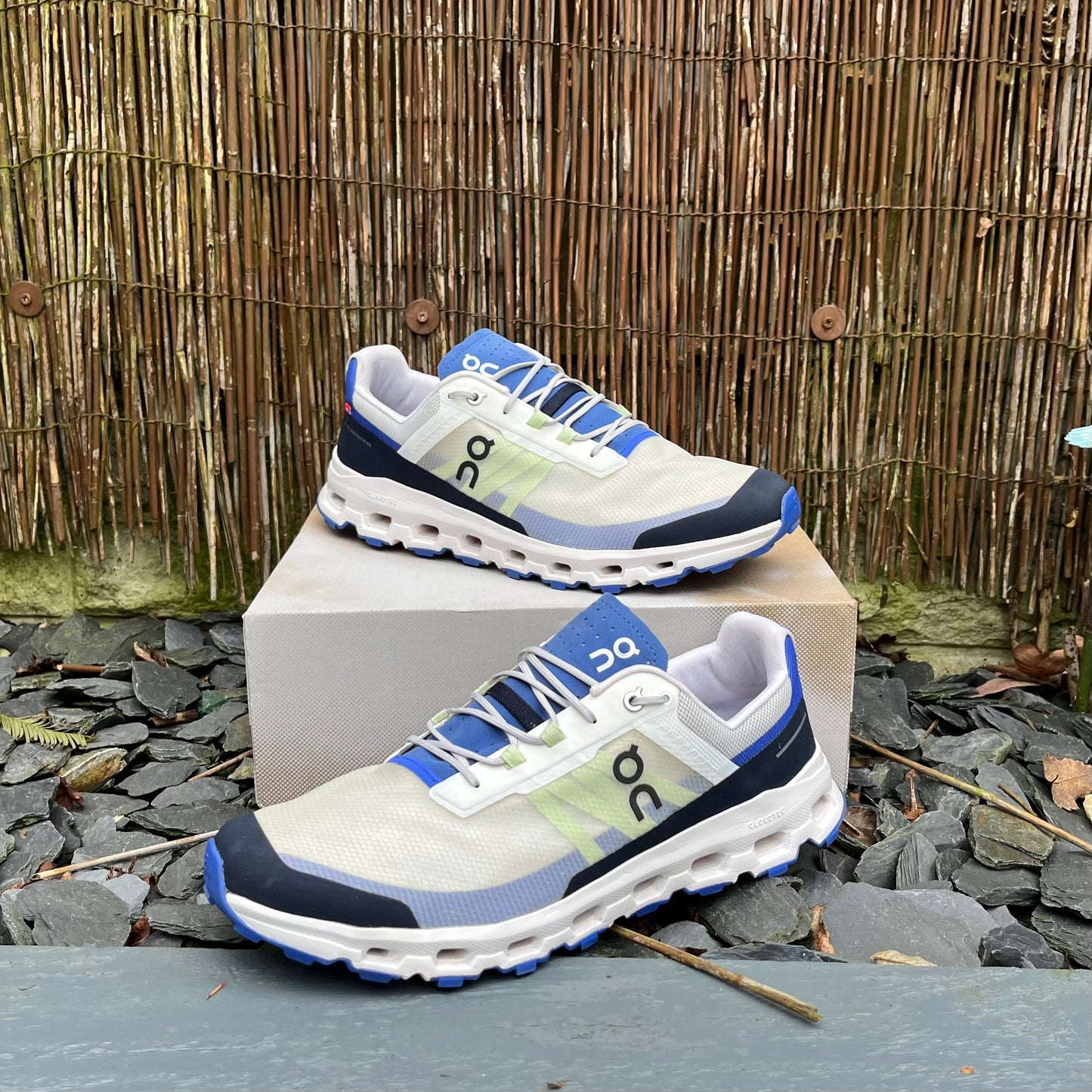 On Running CloudVista - Frost / Ink - UK11.5