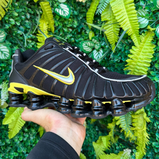 Nike Shox TL - Black / Dynamic Yellow - UK9.5