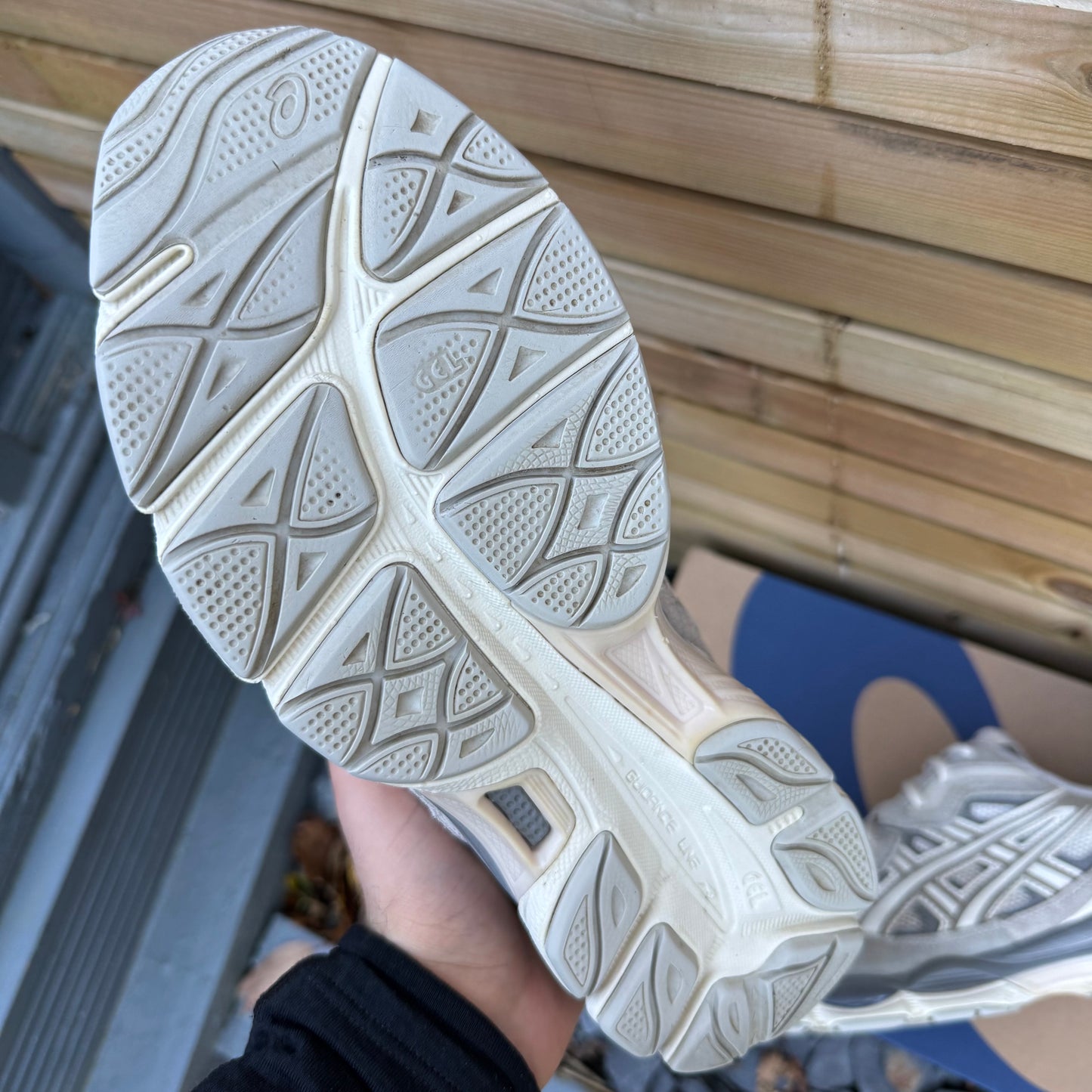 Asics Gel-NYC - Cream / Oyster Grey - UK9