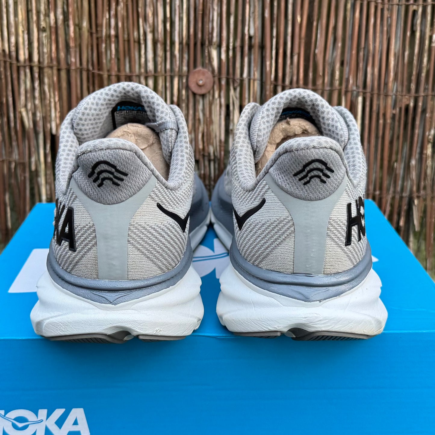 Hoka Clifton 9 - Wolf Grey - UK10.5