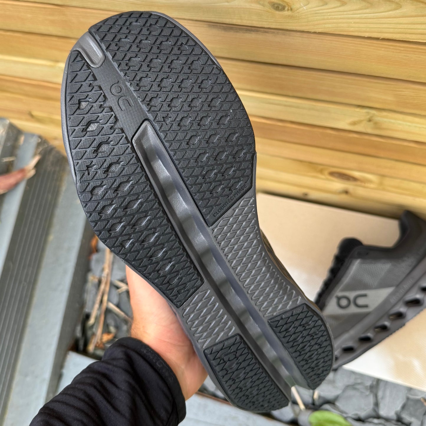 On Running CloudSurfer Next - Black Eclipse - UK9.5