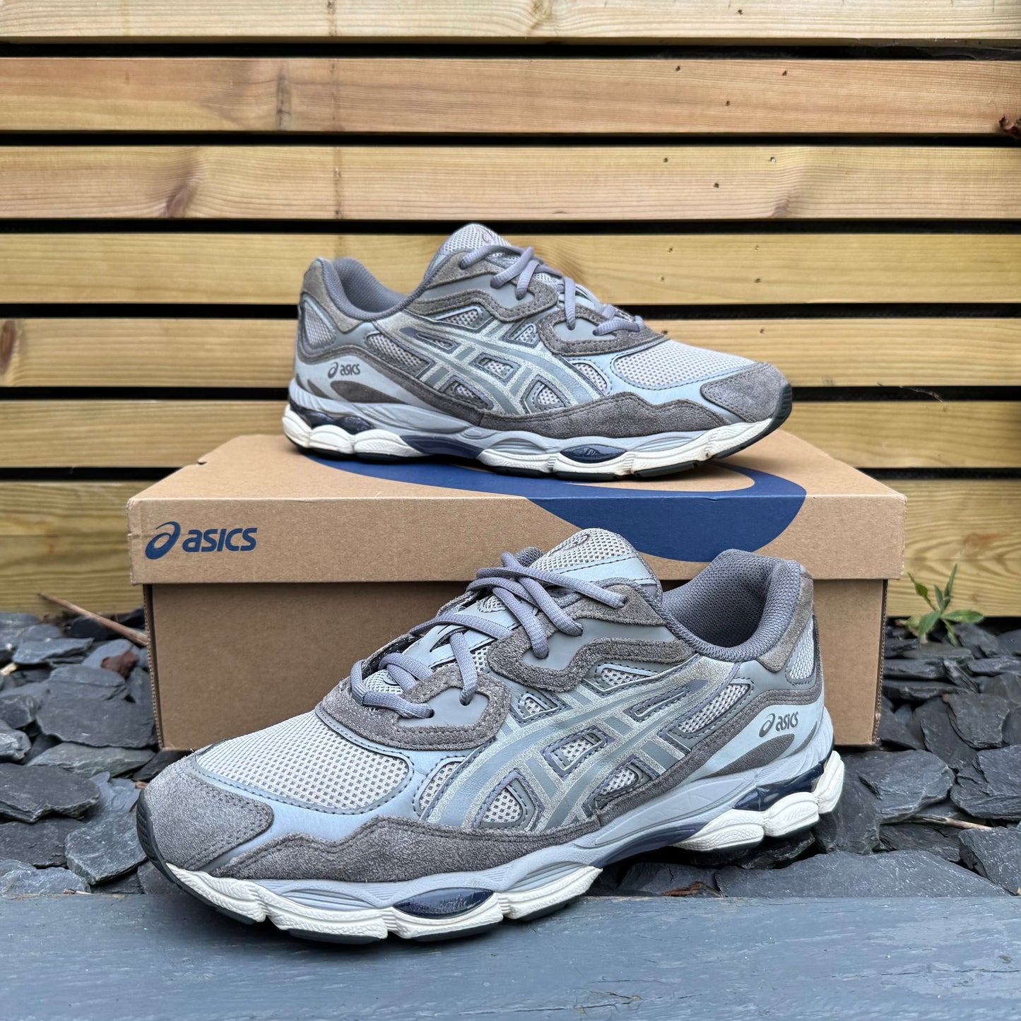 Asics Gel-NYC - Cement Grey - UK9