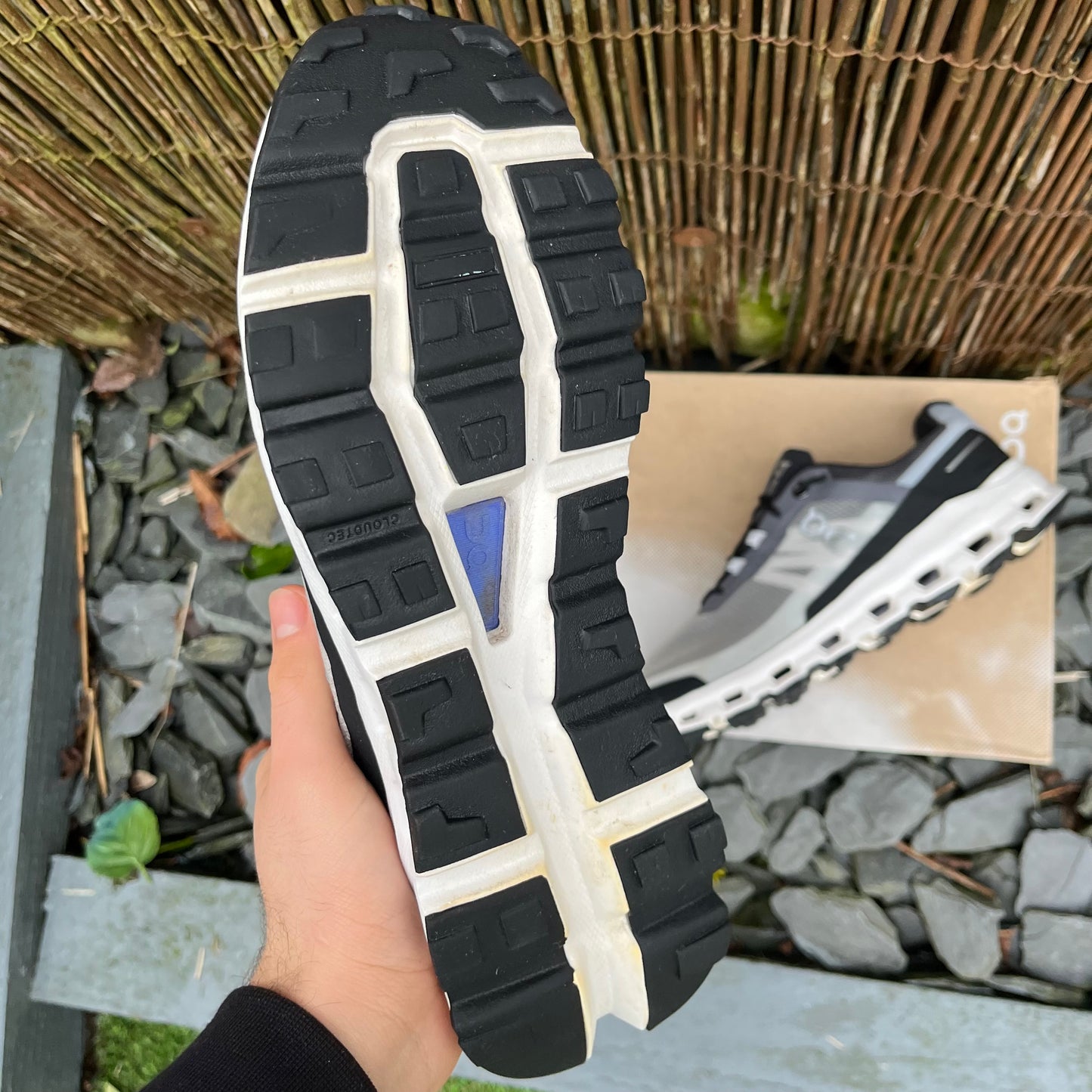 On Running CloudVista - Black / White - UK9