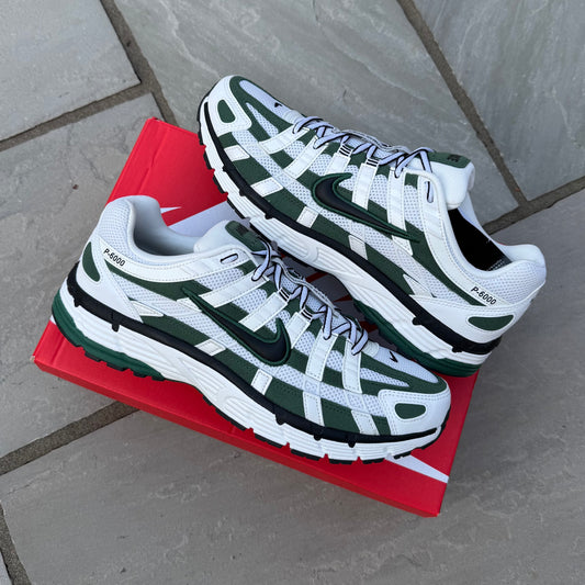 Nike P-6000 - Summit White / Fir Green - UK9 - Brand New