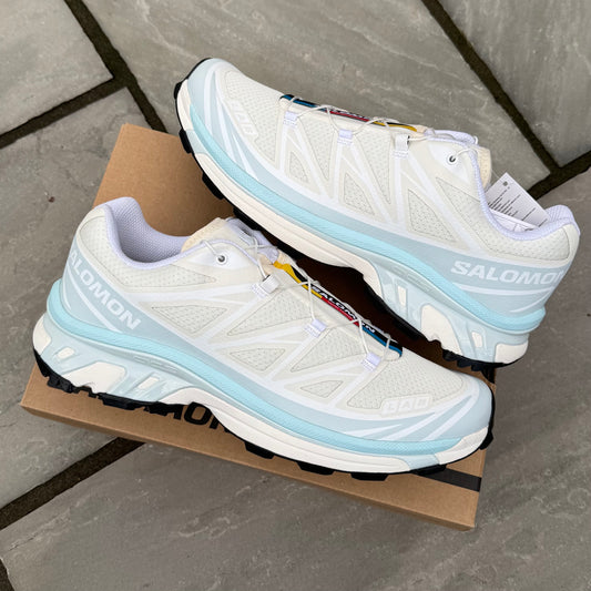 Salomon XT-6 - Vanilla / Ballad Blue / Iced Aqua - Multiple Sizes - Brand New