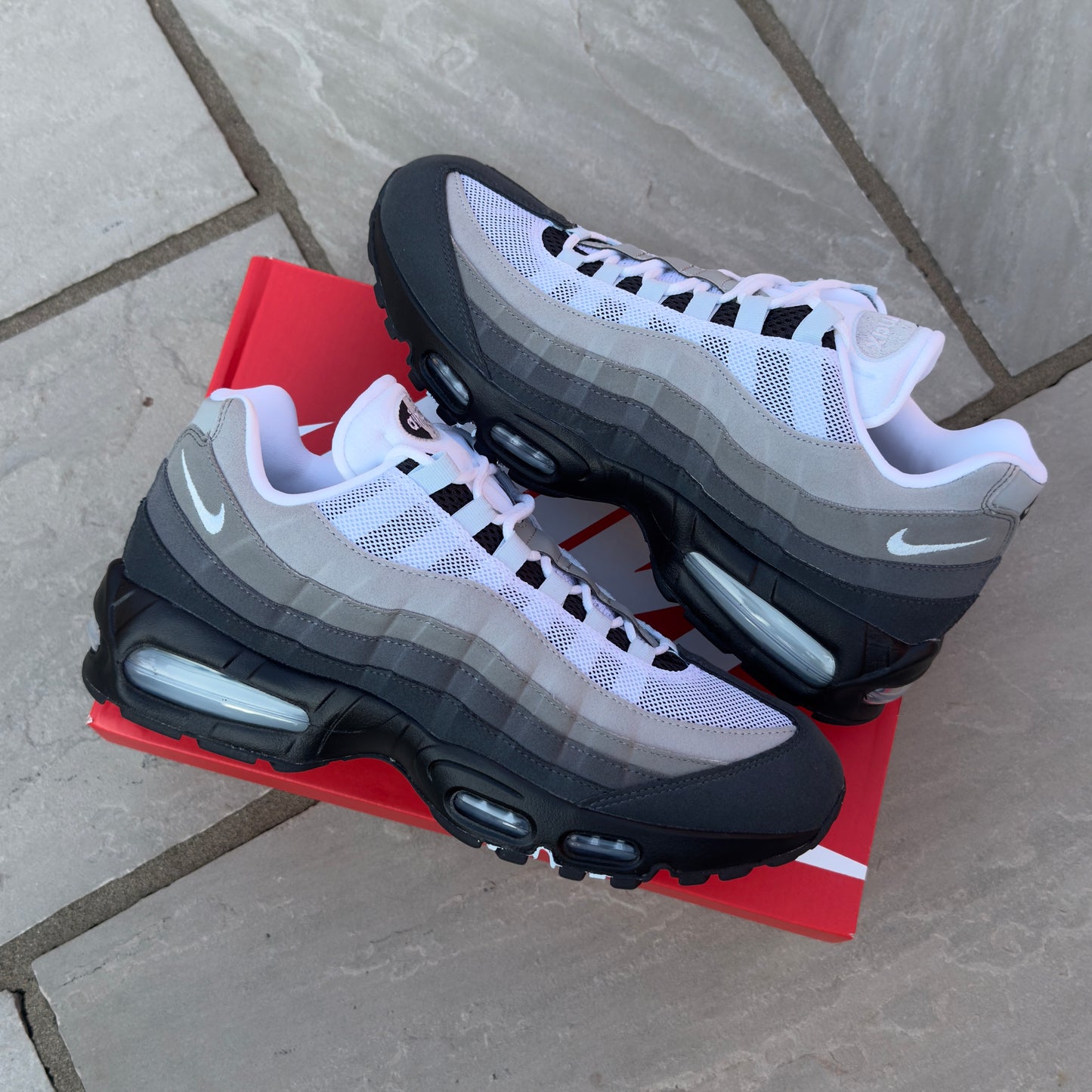 Nike Air Max 95 OG Big Bubble - Blue Tint (Aluminium) - Multiple Sizes - Brand New
