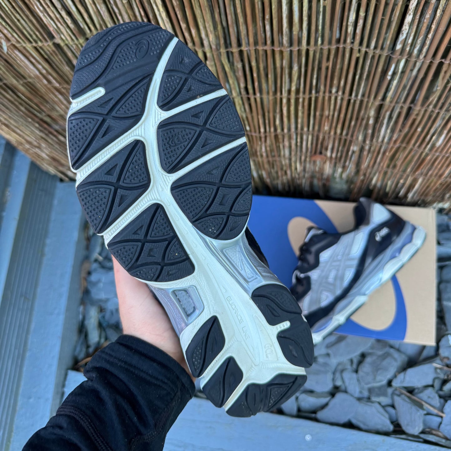 Asics Gel-NYC - Ivory / Clay Grey - UK9.5