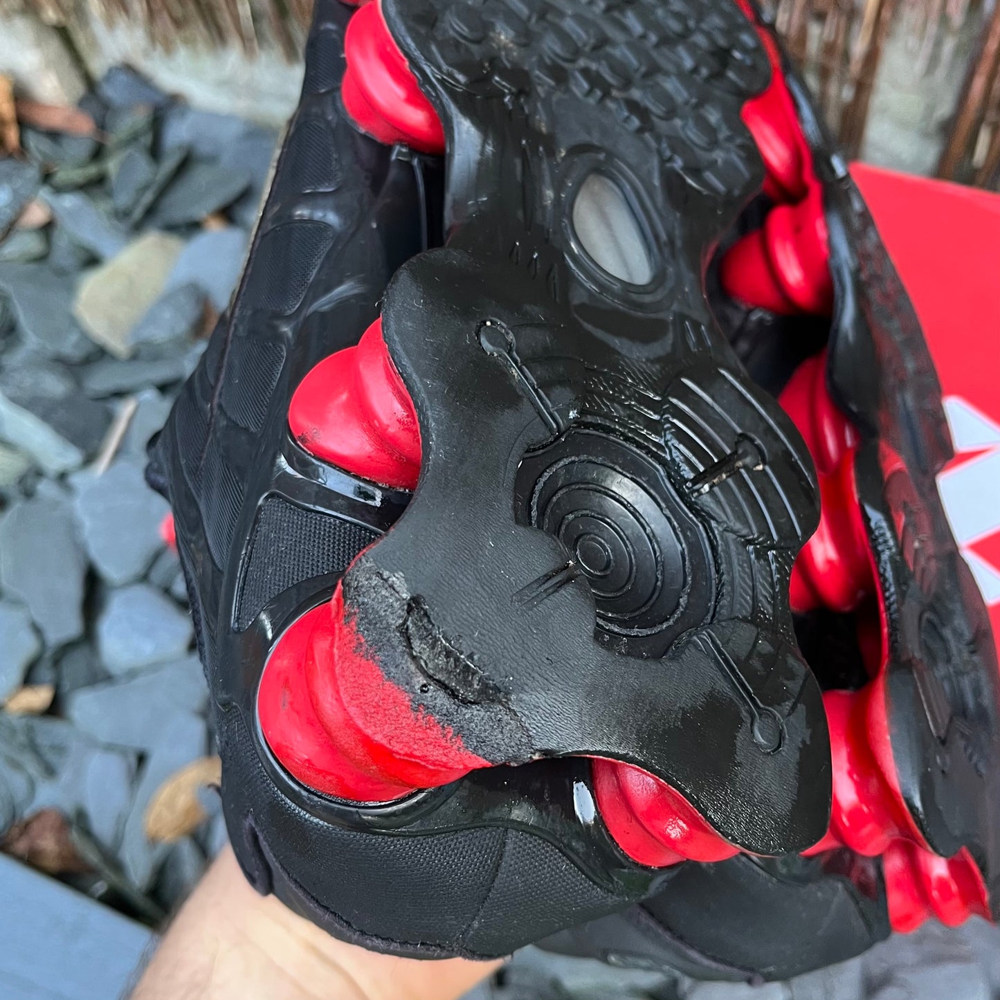 Nike Shox TL X Skepta Black / Red UK9