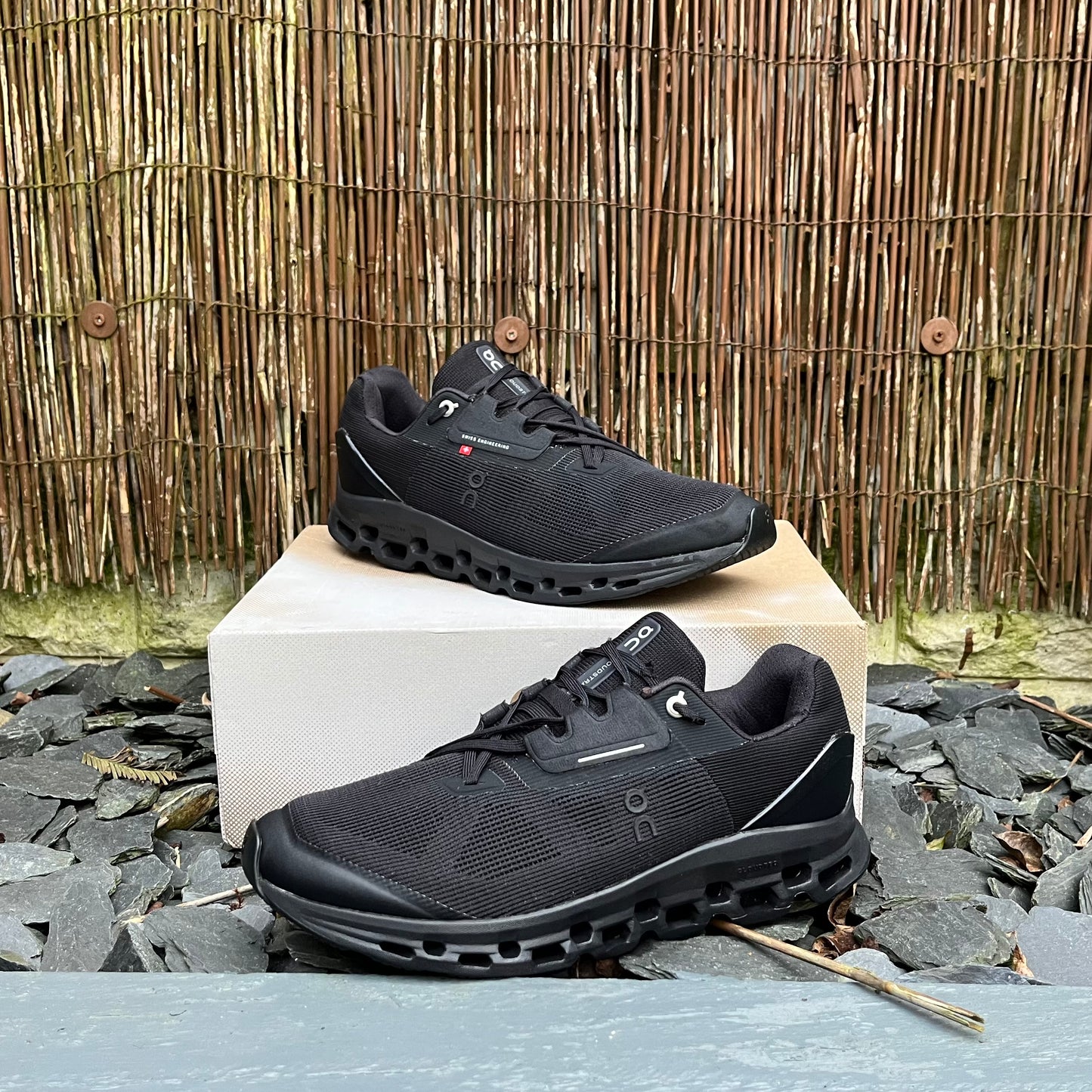 On Running CloudStratus 2 - Triple Black - UK8.5