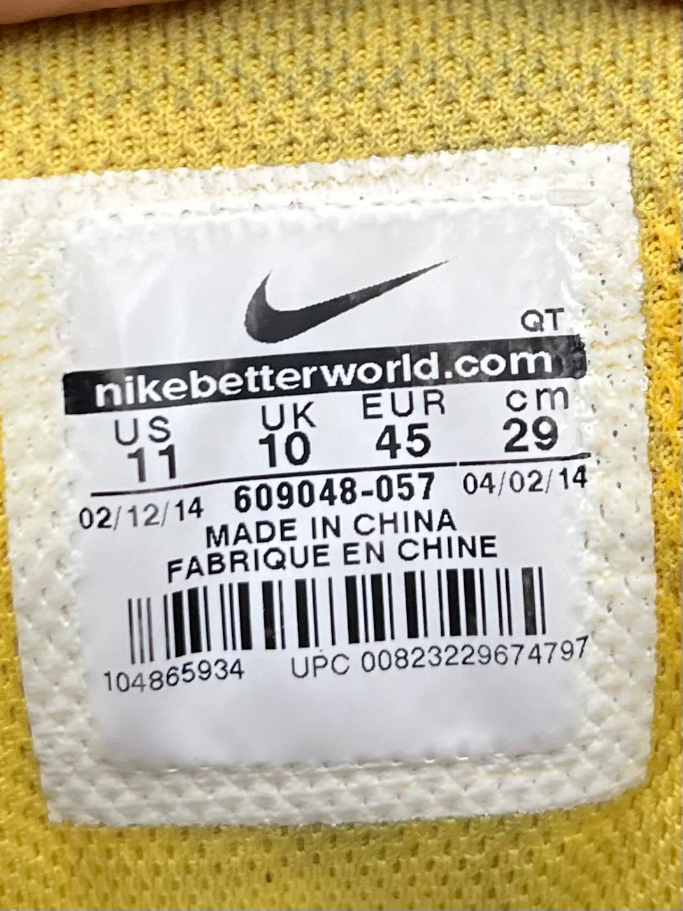 Nike Air Max 95 Tour Yellow 2014