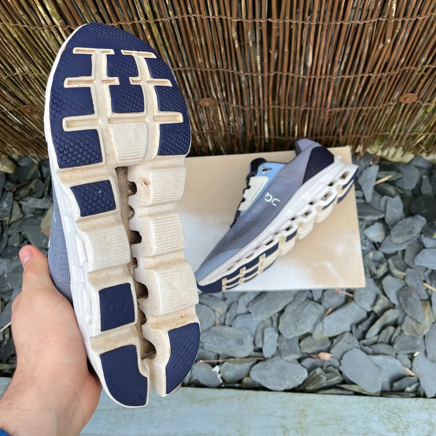 On Running CloudStratus 2 Fossil / Midnight UK9.5