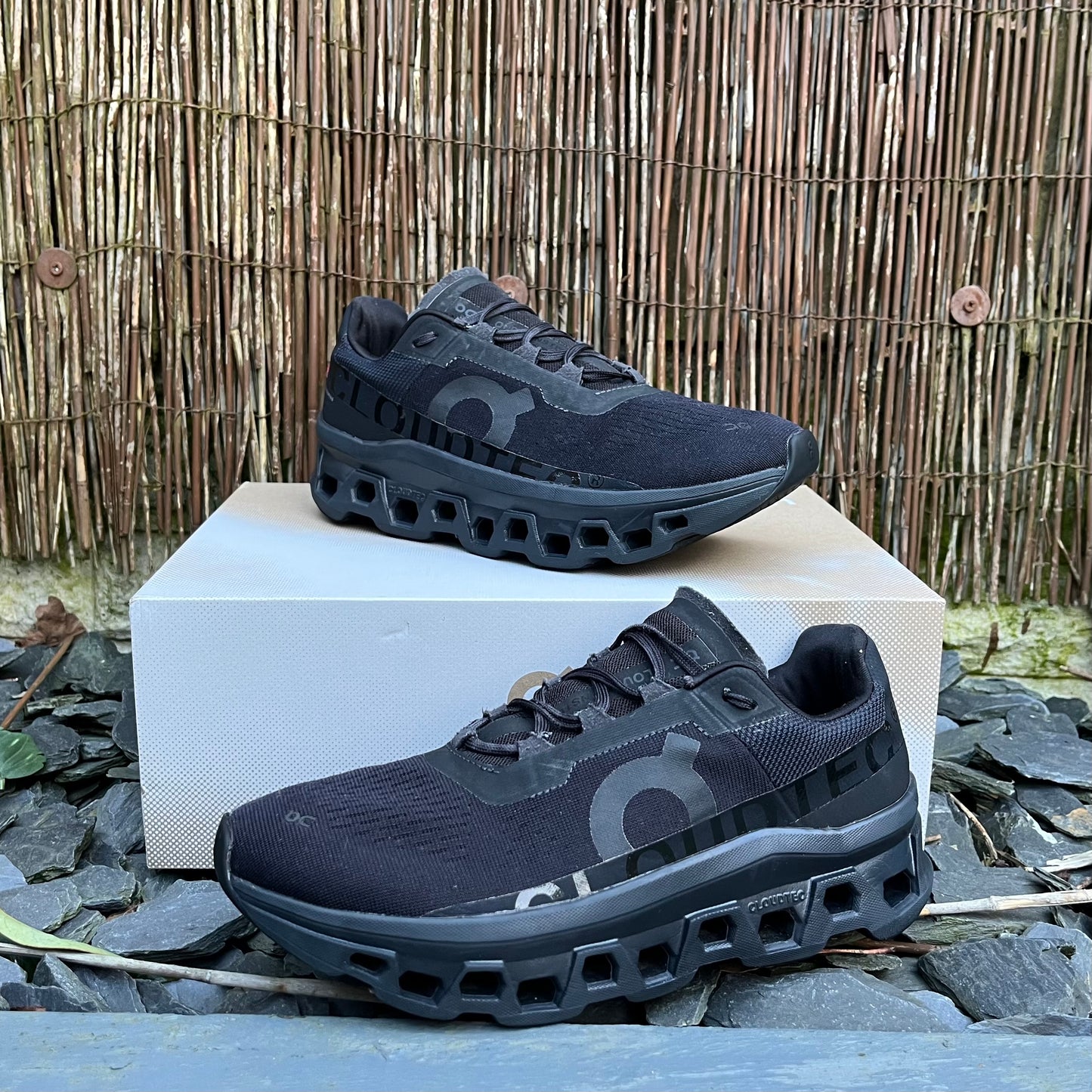 On Running CloudMonster - Triple Black - UK8