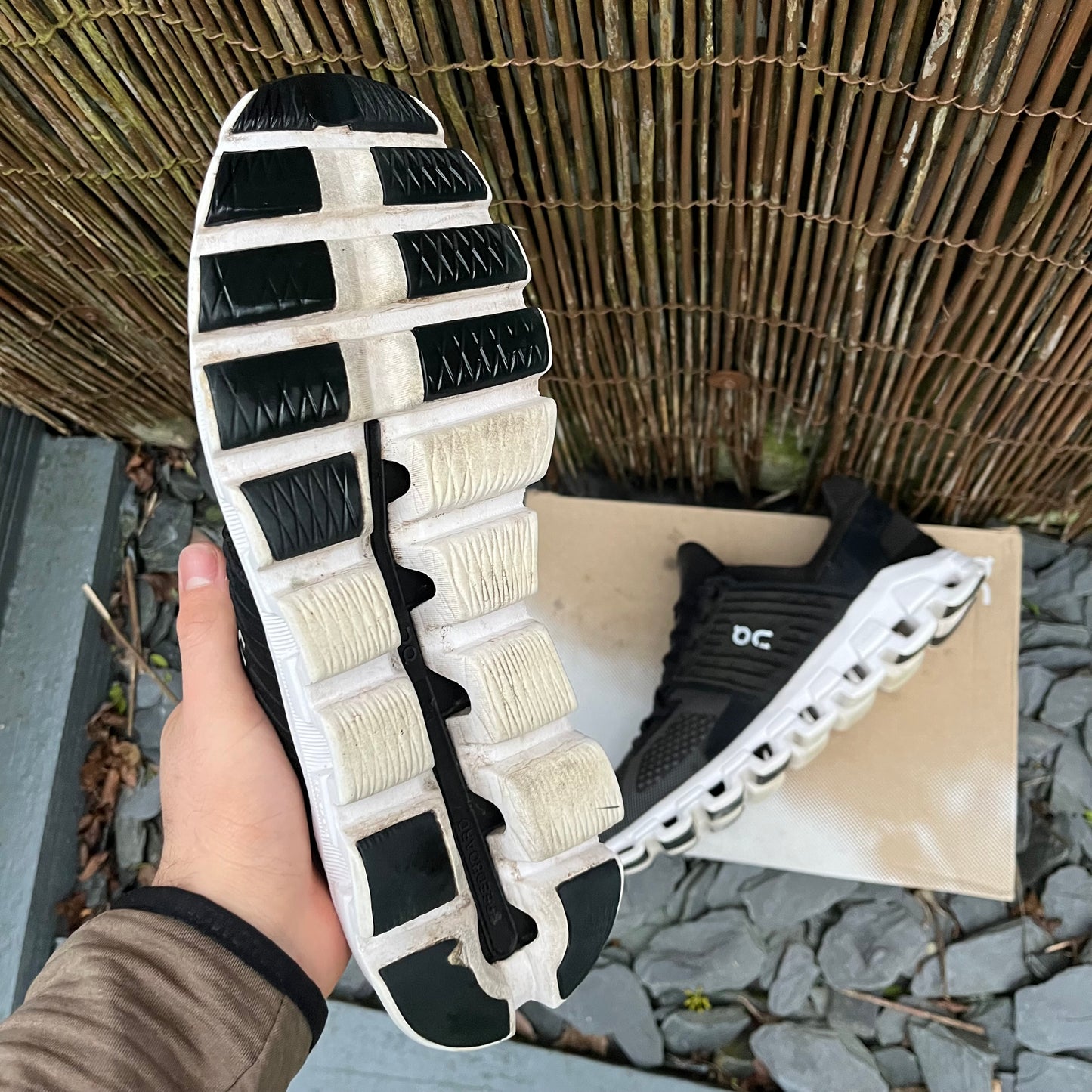 On Running CloudSwift 2.0 - Black / Rock - UK10