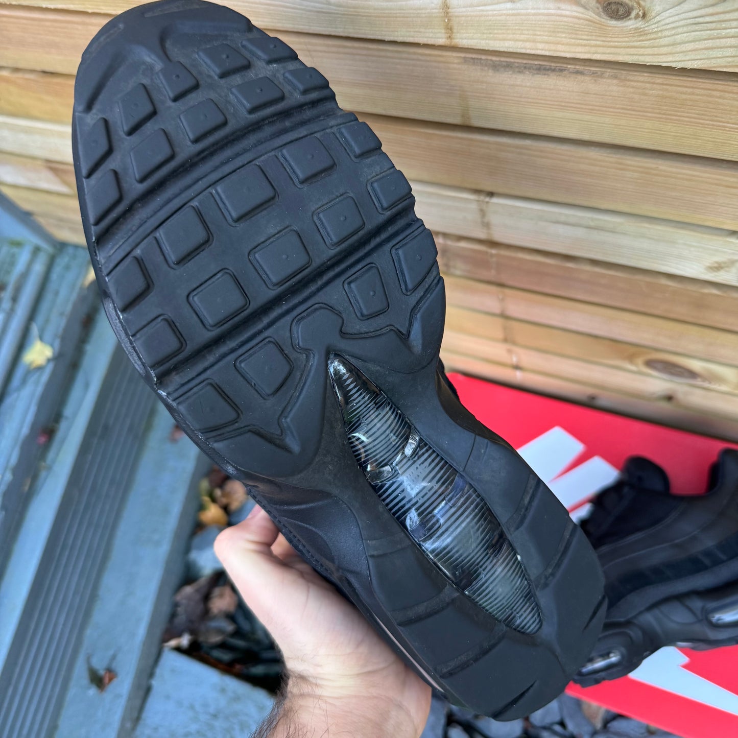 Nike Air Max 95 Essential - Triple Black 2022 - UK11