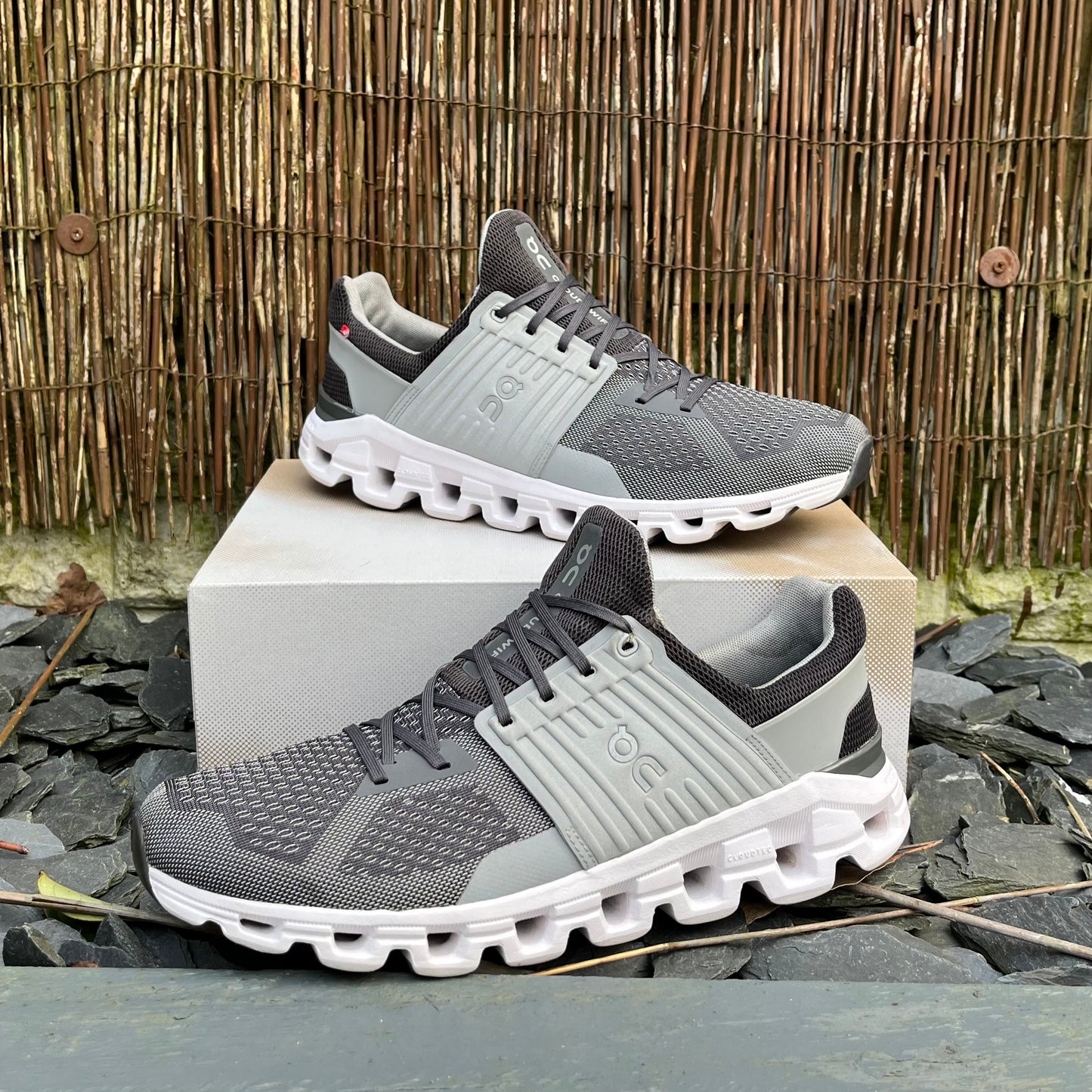 On Running CloudSwift 2.0 - Rock / Slate Grey - UK10.5