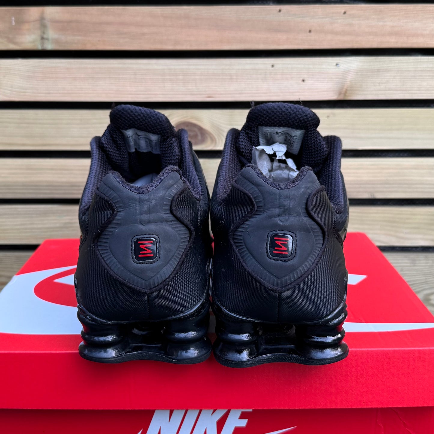 Nike Shox TL - Triple Black 2019 - UK10