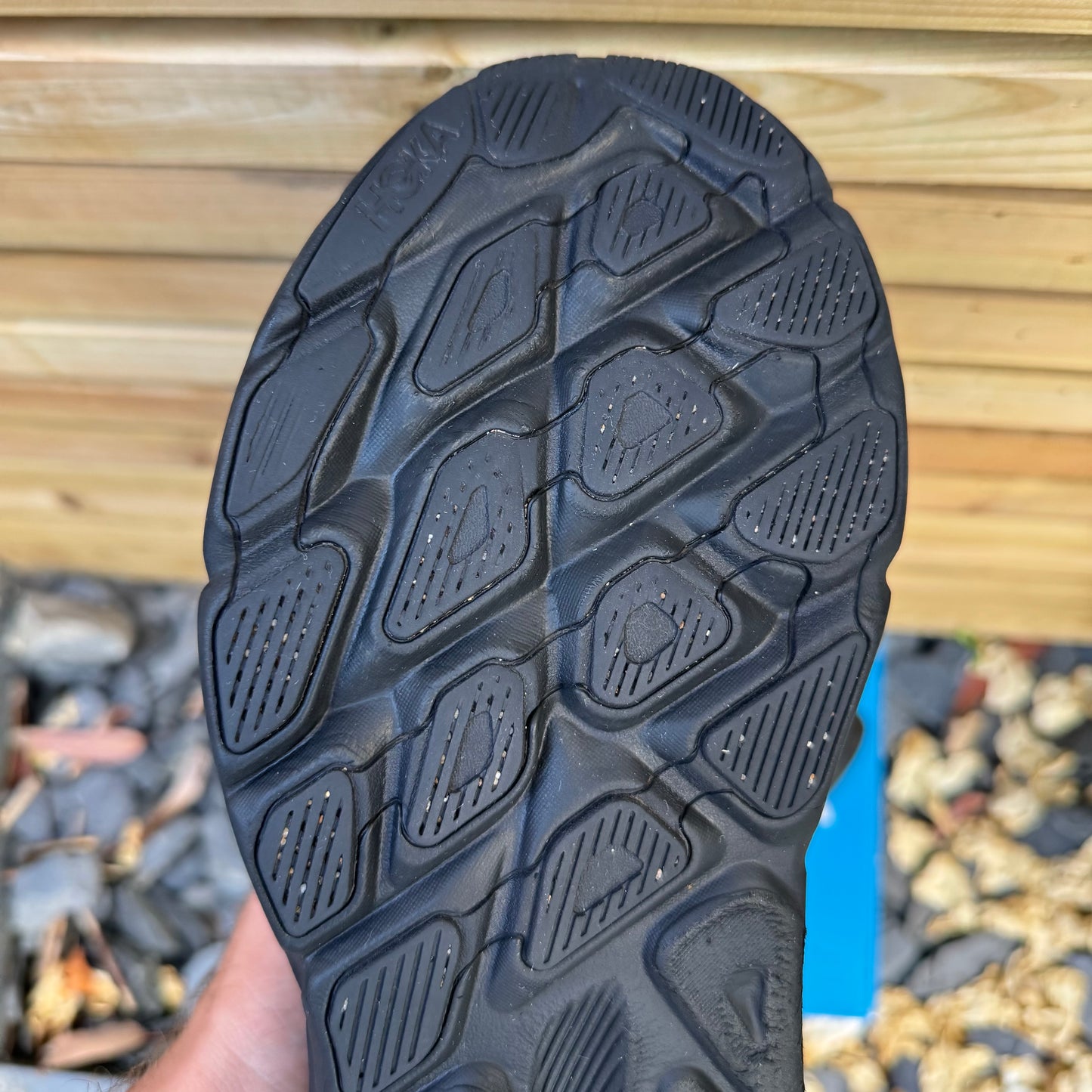 Hoka Clifton 9 - Triple Black - UK8.5