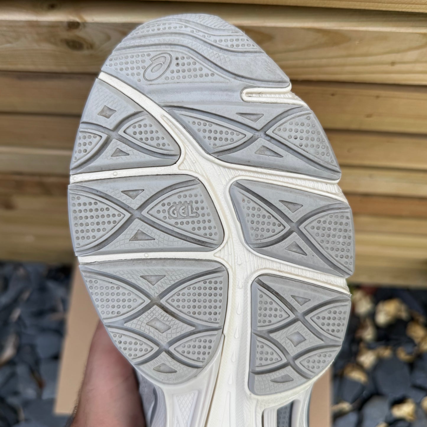 Asics Gel-NYC - Cream / Oyster Grey - UK7