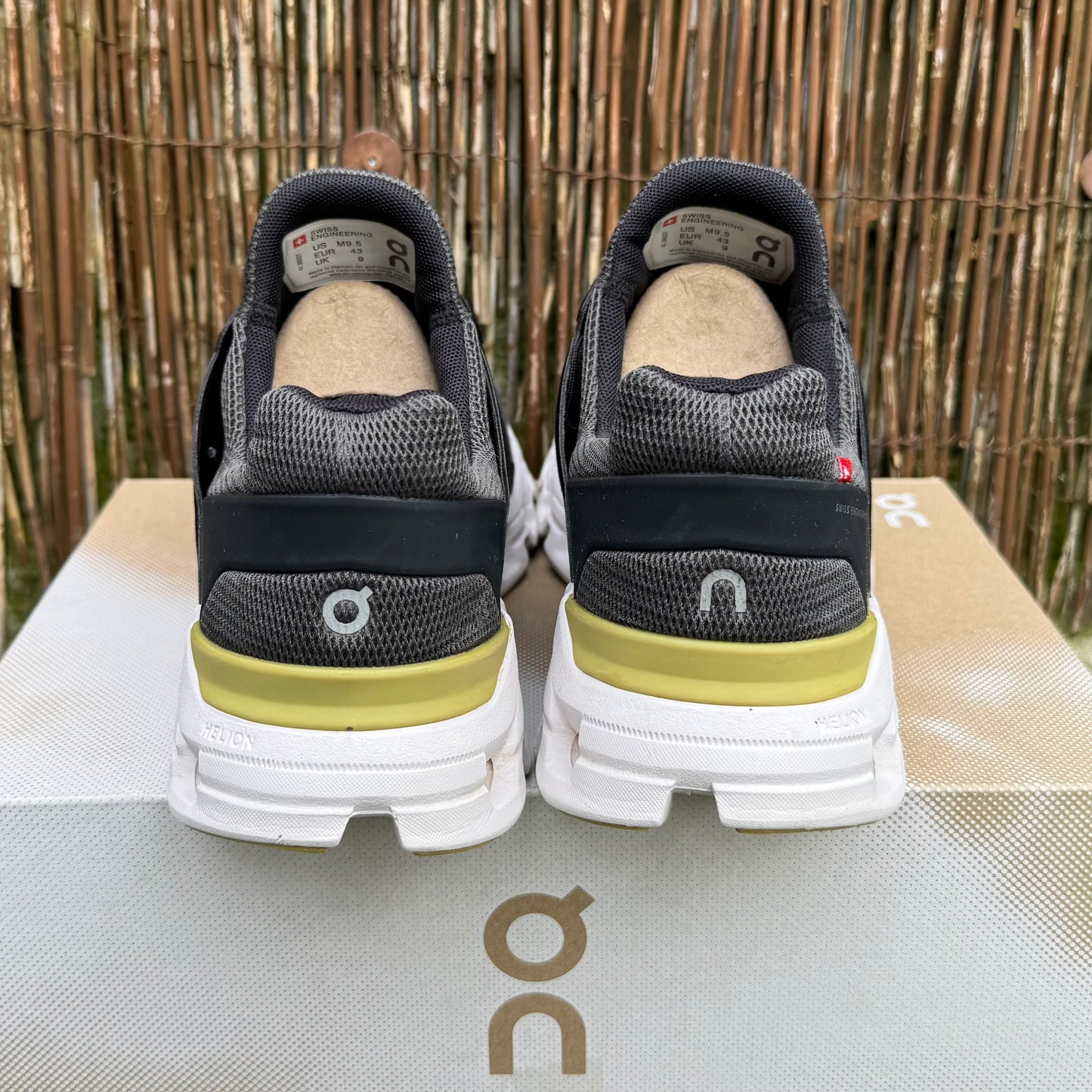 On Running CloudSwift 2.0 - Magnet Black / Citron Yellow - UK9