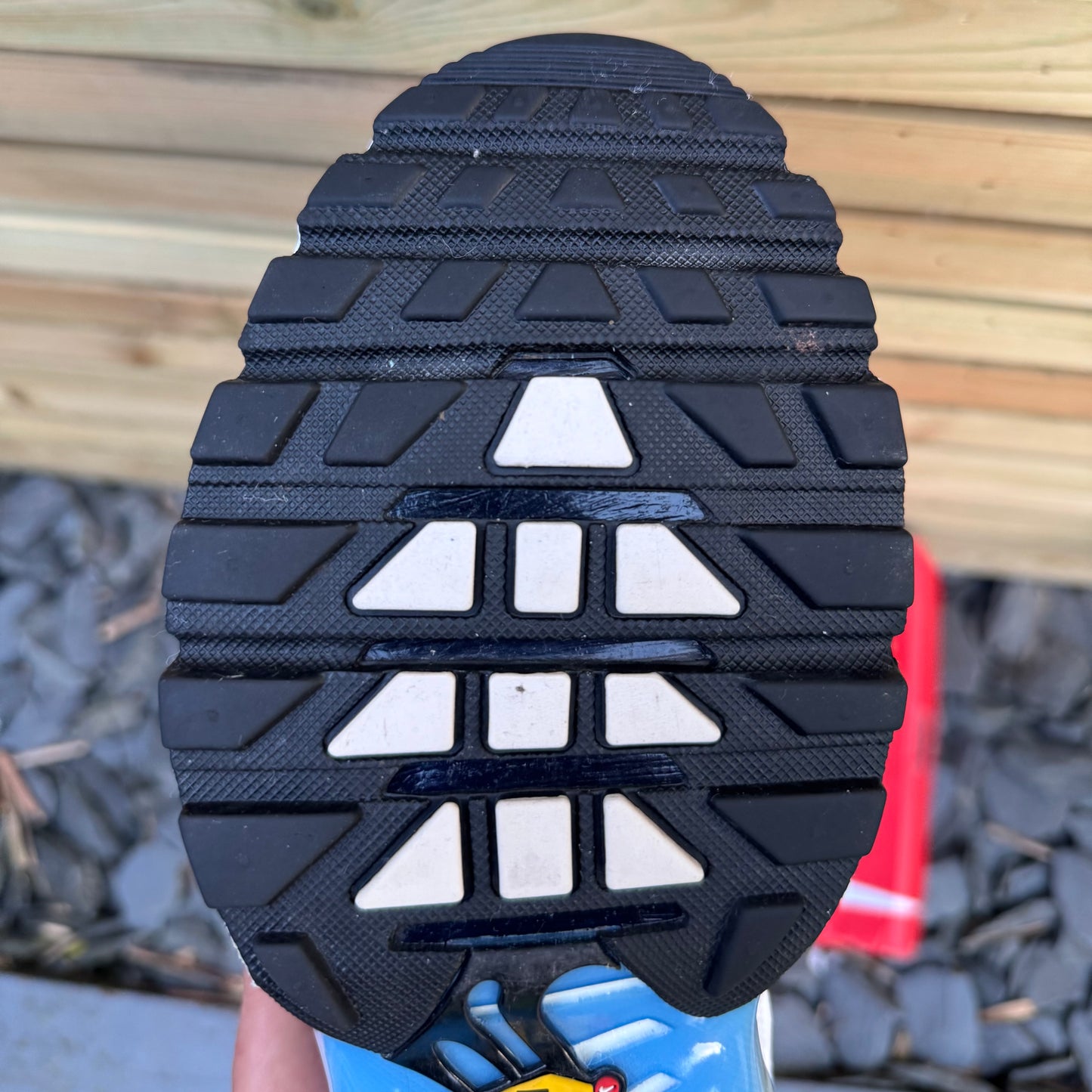 Nike Air Max Plus TN - White / University Blue - UK8.5