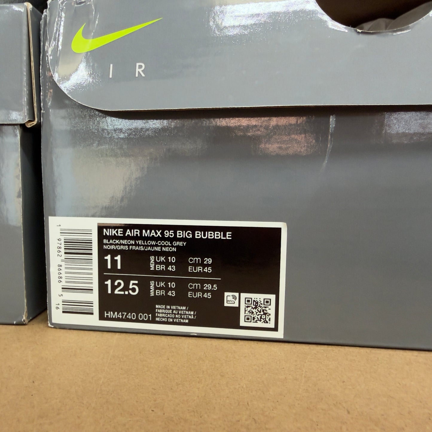 Nike Air Max 95 OG Big Bubble - Neon 2026 - Multiple Sizes - Brand New