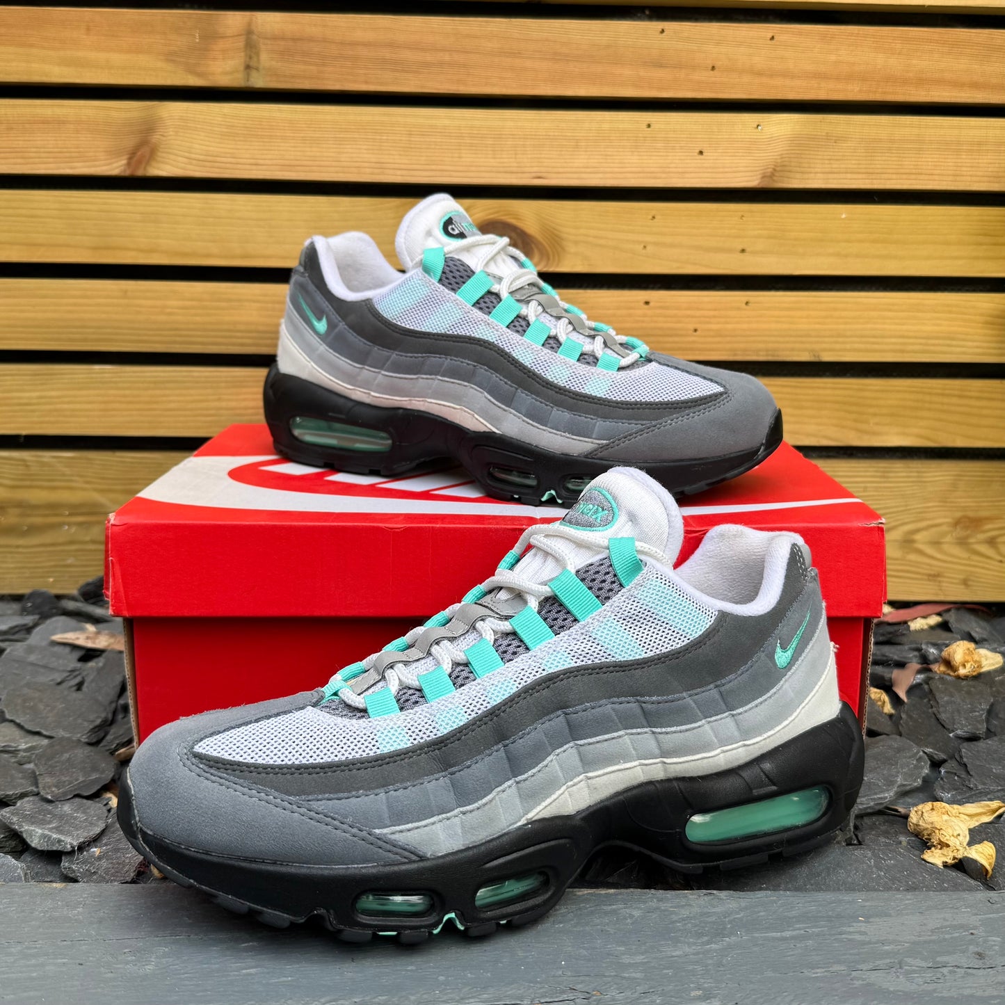 Nike Air Max 95 JD Exclusive - Hyper Turquoise - UK8.5
