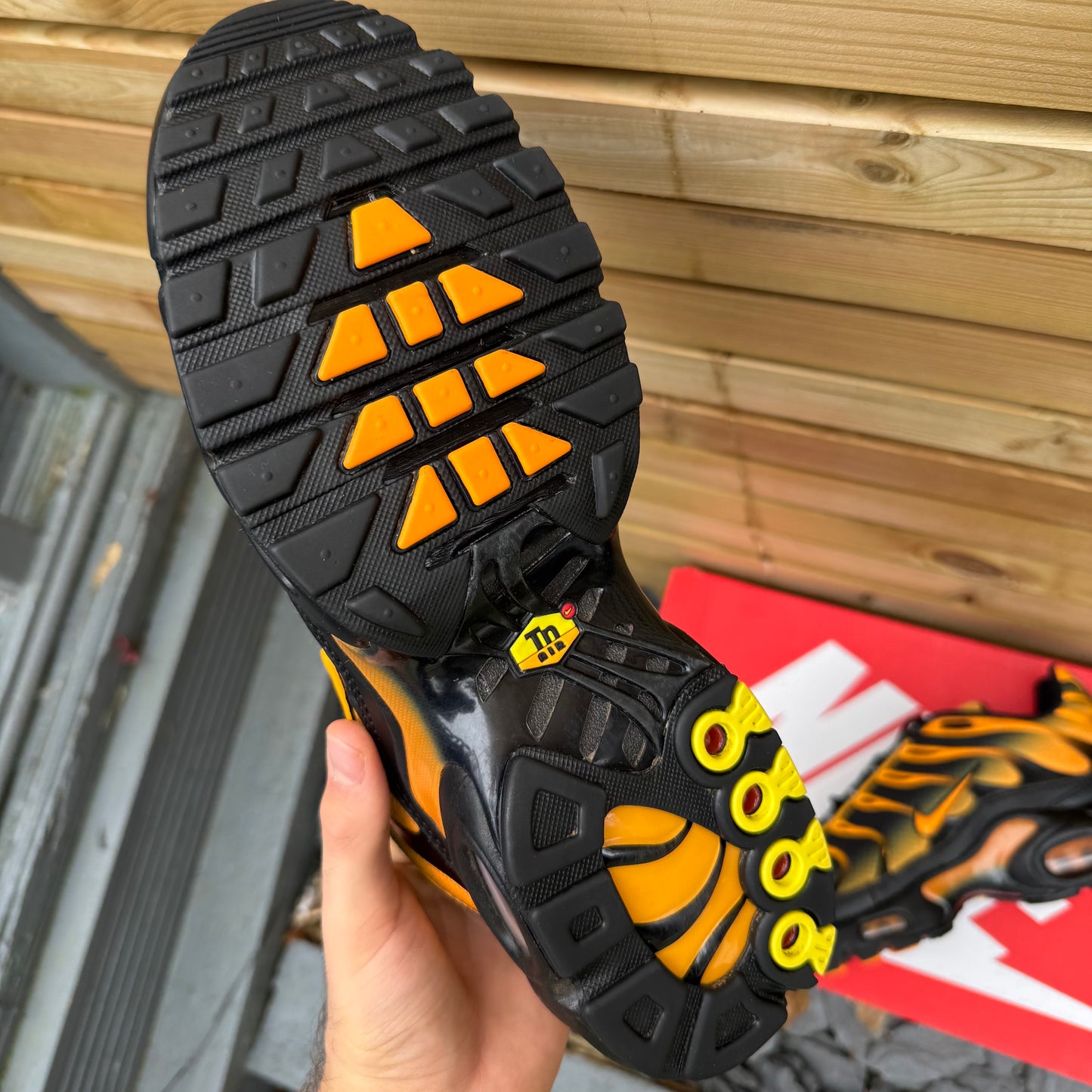 Nike Air Max Plus TN - Black Sundial - UK8.5