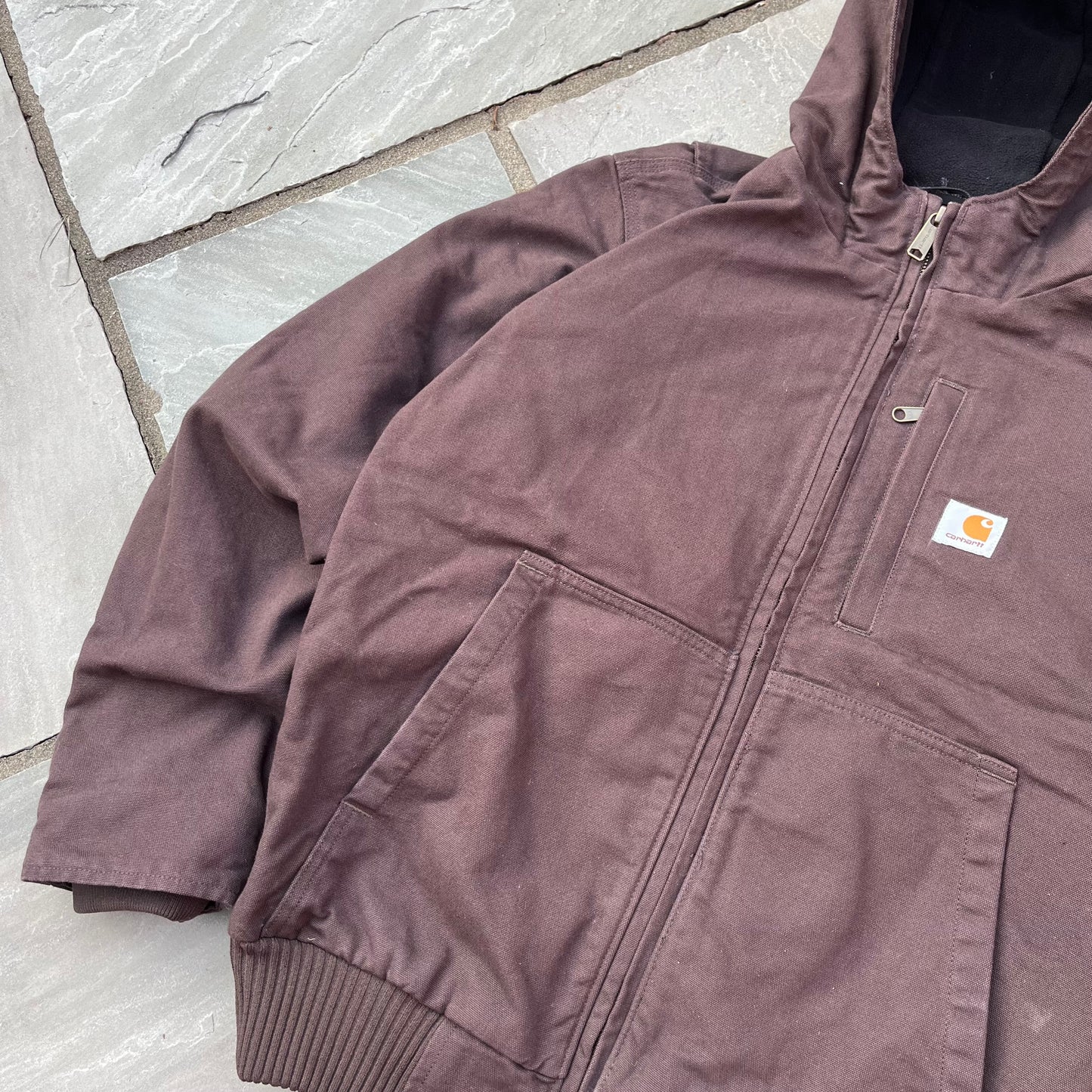 Carhartt Full Swing Fleece-Lined Active Jacket Dark Brown