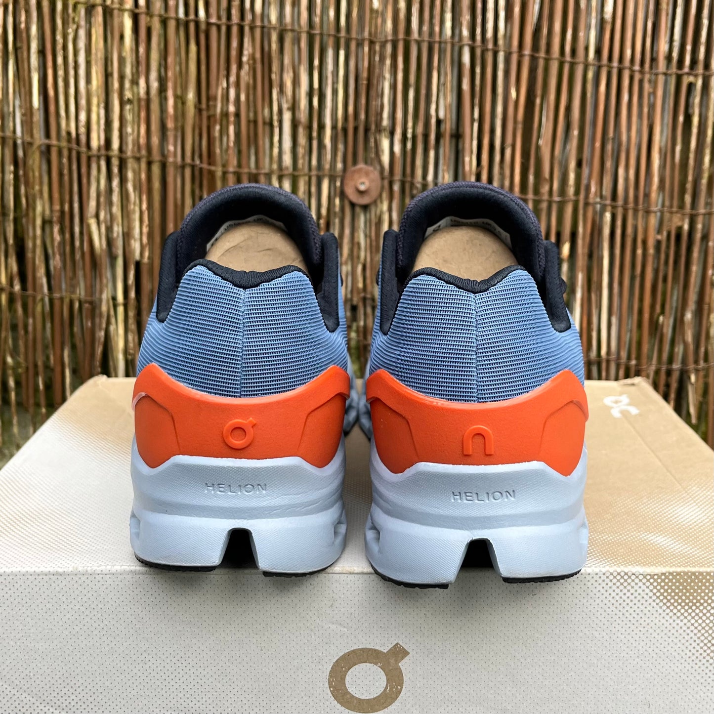 On Running CloudStratus 2 - Lake Blue / Orange Flare - UK9.5